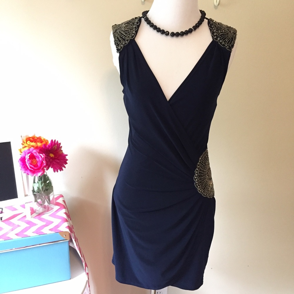 Blue formal dress